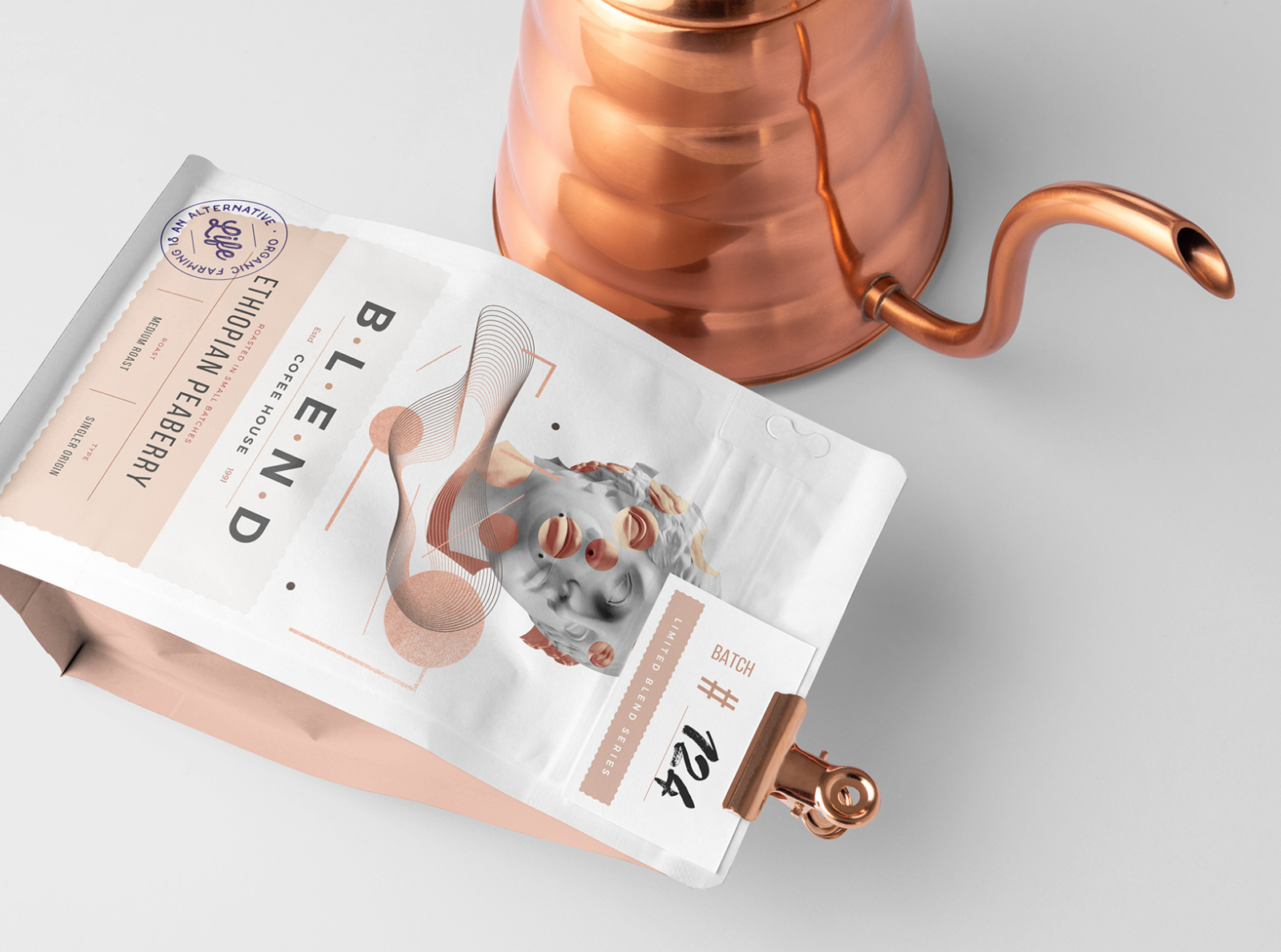 Download Free New Blend Coffeehouse Branding Mockup By Mockup Cloud On Dribbble PSD Mockups.