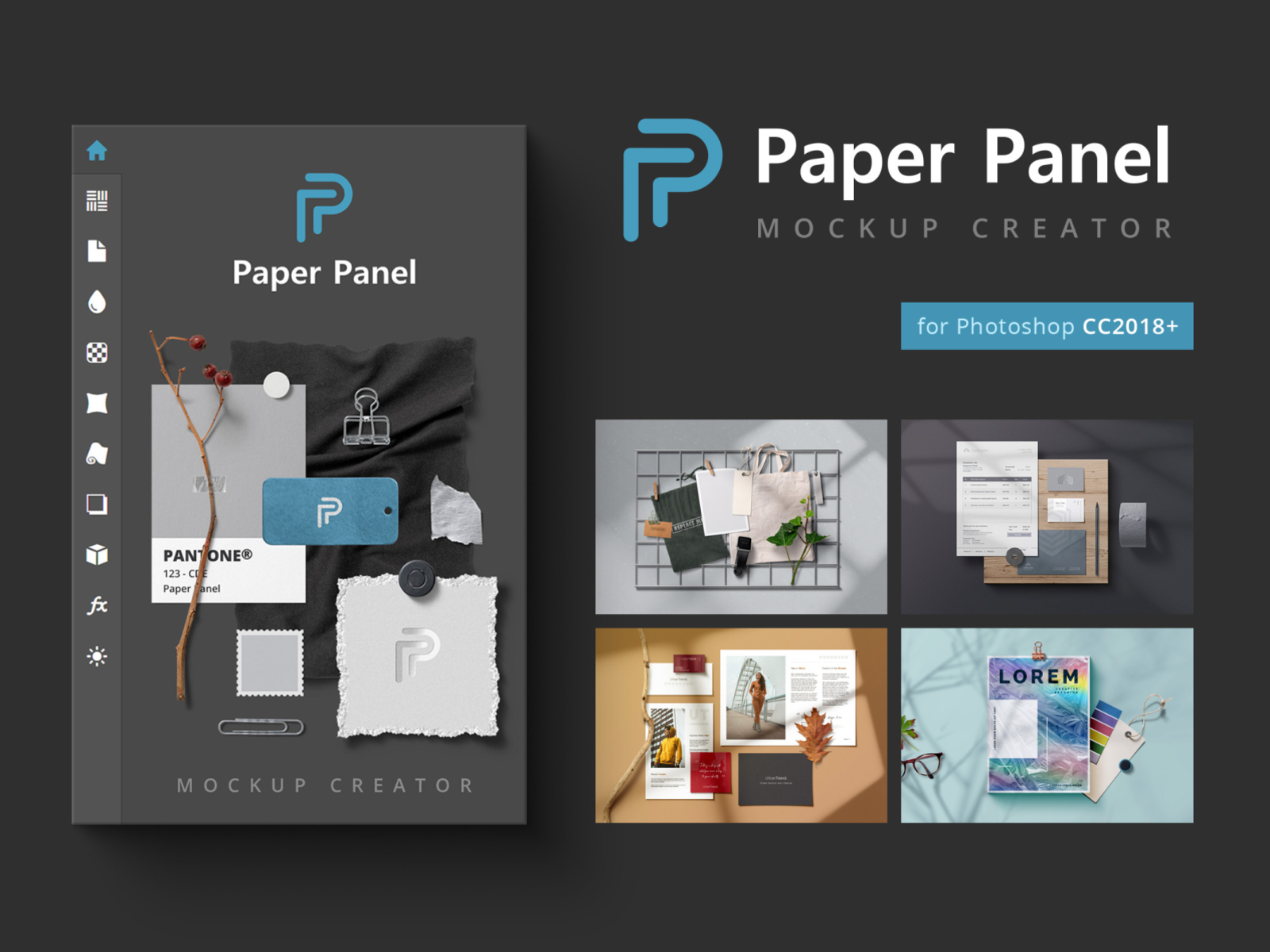 Download Paper Panel - Mockup Creator by Simon Henke on Dribbble