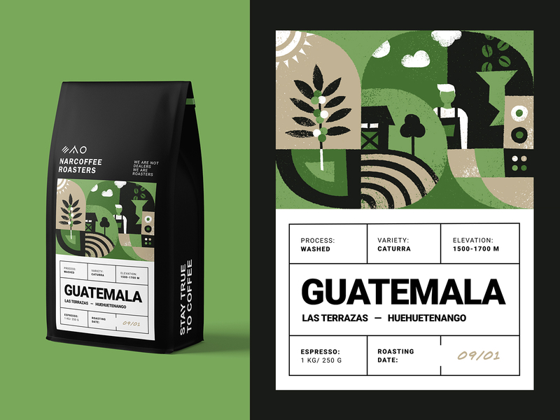 Coffee Bag designs, themes, templates and downloadable graphic elements