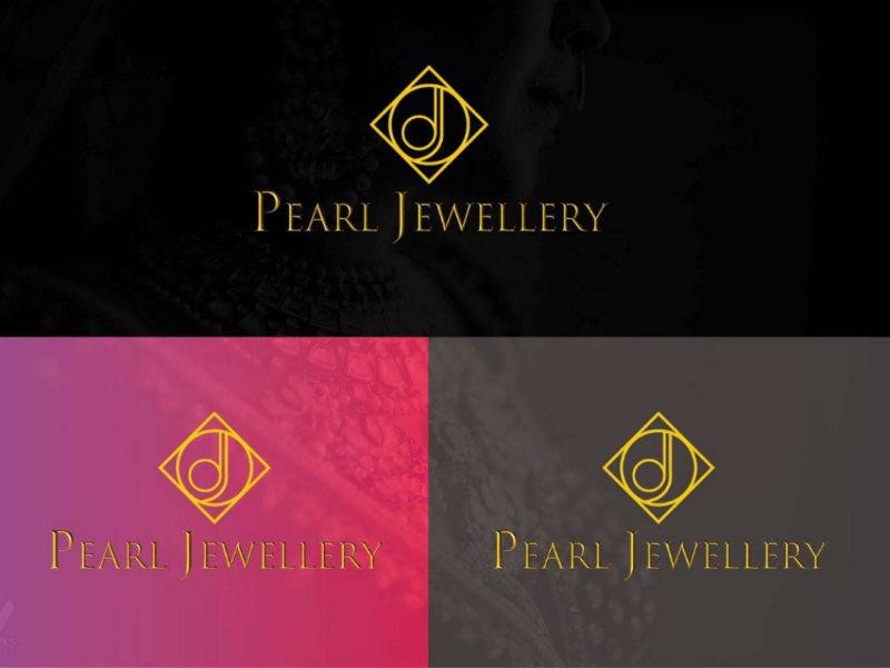 Pearl Jewellery Logo By Samsul Arefin On Dribbble,Wedding Pink Floral Border Design
