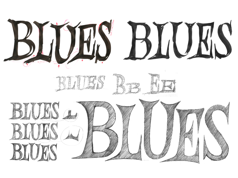Blues Sketching by Bogidar Mascareñas on Dribbble