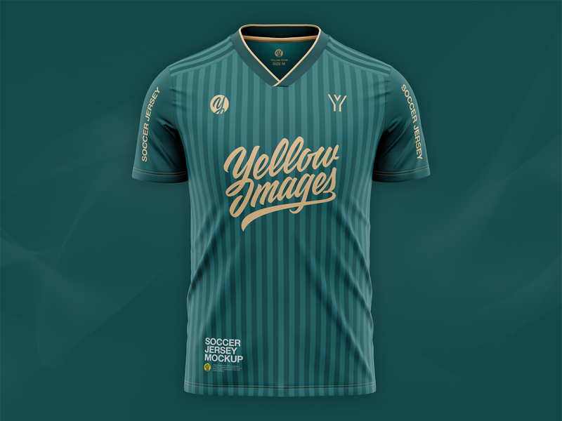 Gaming Jersey Mockup Template - Free PSD Mockups Smart Object and Templates to create Magazines ...