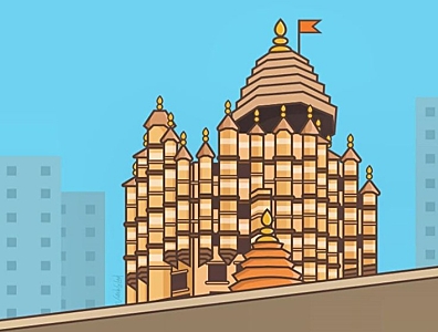 Siddhivinayak Temple | Mumbai by Vivek Lad on Dribbble