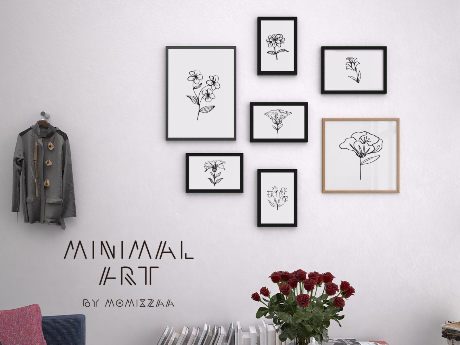 Download Free 25 Designer Bundles Flower Flora Clip Art Svg Wall Art By Momixzaa On Dribbble PSD Mockup Template