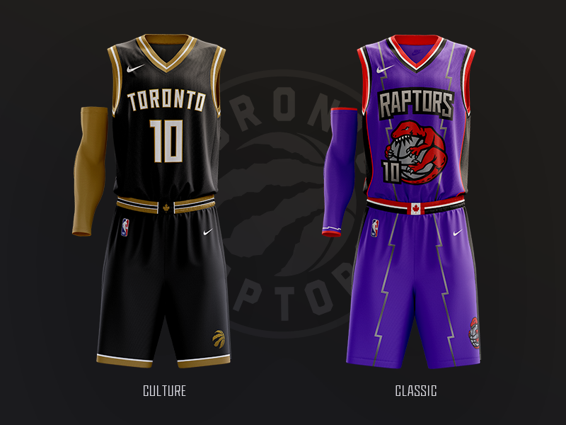 Toronto Raptors // Jerseys 3 \u0026 4 by 