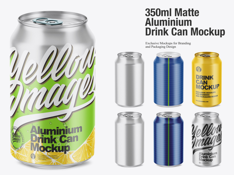 Download Aluminium Can Designs Themes Templates And Downloadable Graphic Elements On Dribbble Yellowimages Mockups