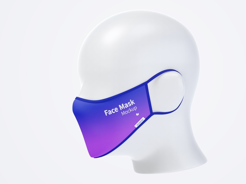 Download Get Ski Helmet With Goggles Mockup Right Half Side View ...