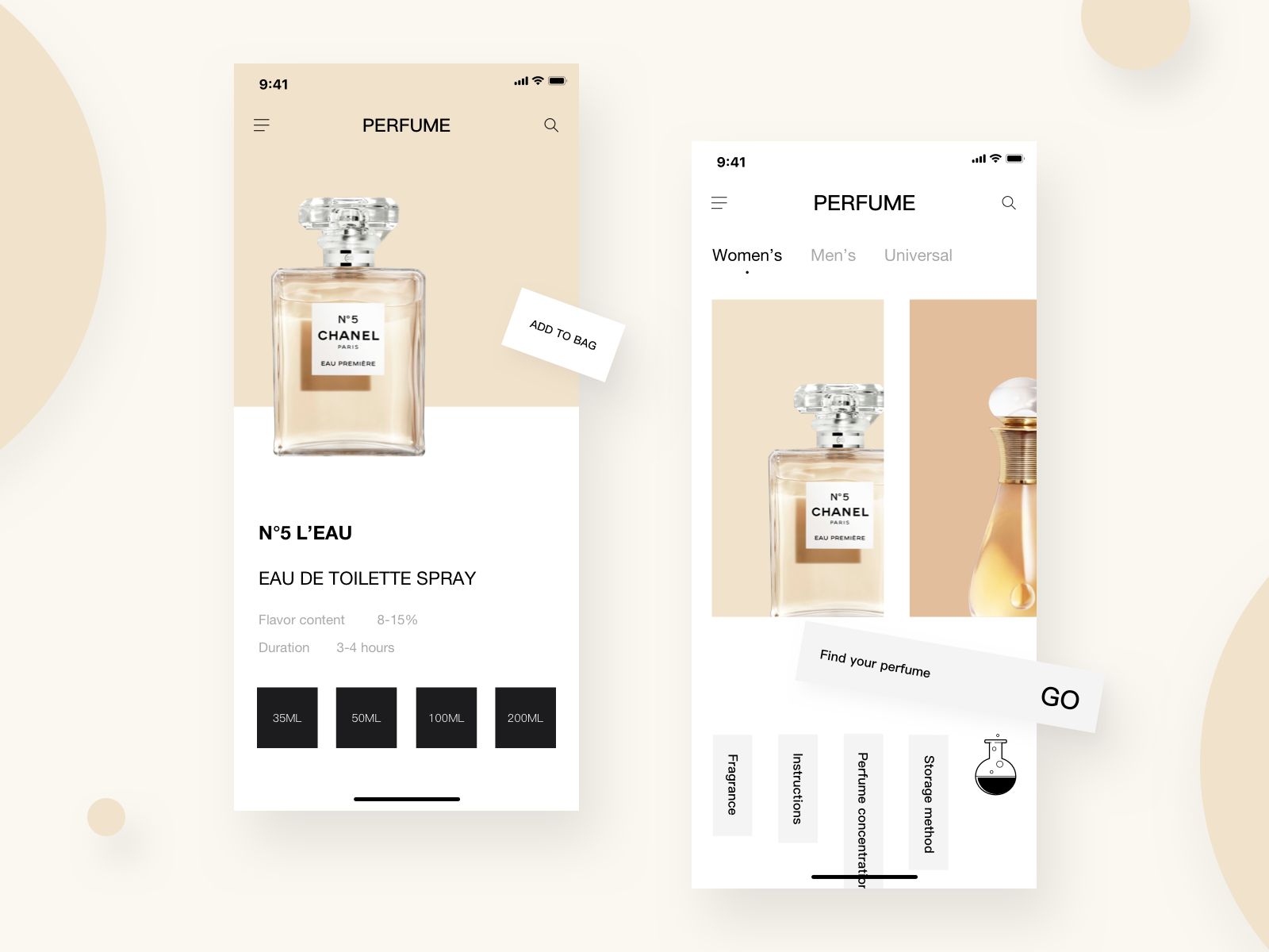 Perfume By Spring007 On Dribbble