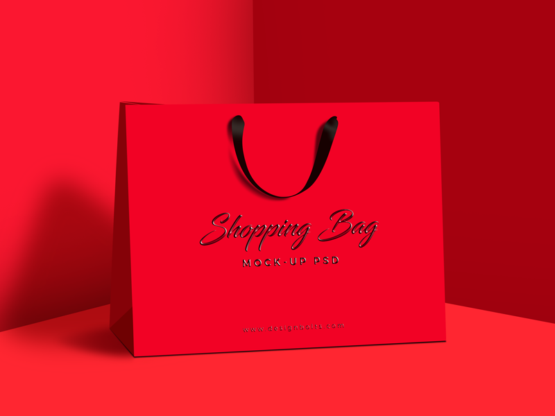 Download Free Premium Shopping Bag Mock-Up PSD by Zee Que ...