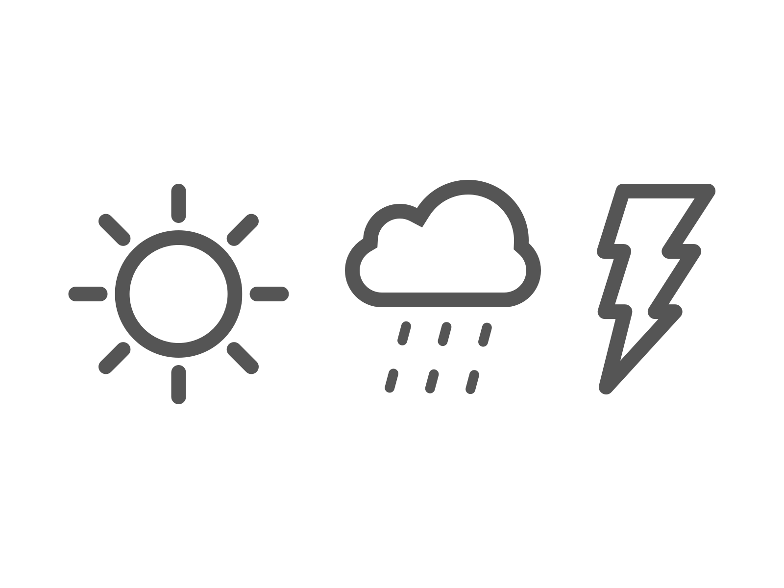 weather illustrations