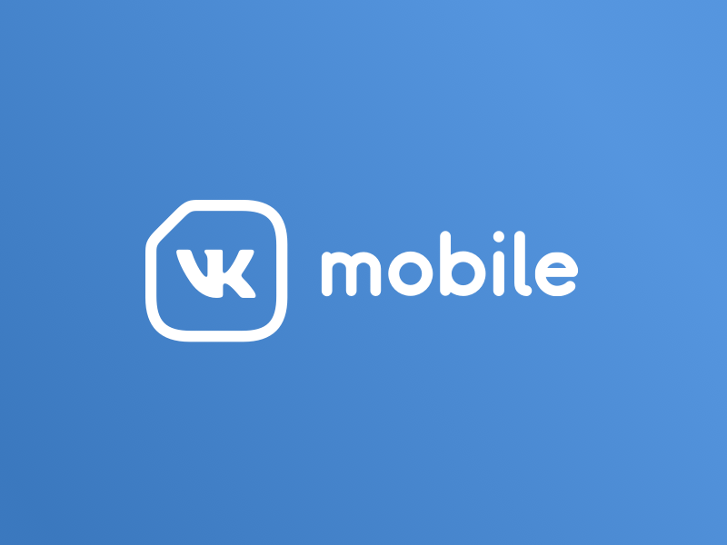 Download Free Vk Mobile Brand Logo By Lnoff For Vk On Dribbble PSD Mockups.