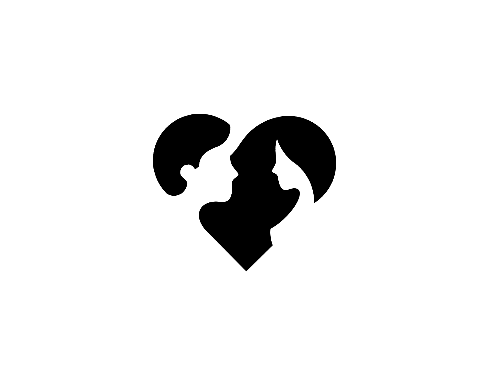 Logo for a brand called Love by Zdenek Hejda on Dribbble