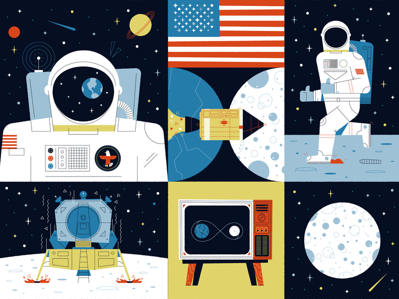 Apollo 11 designs, themes, templates and downloadable 