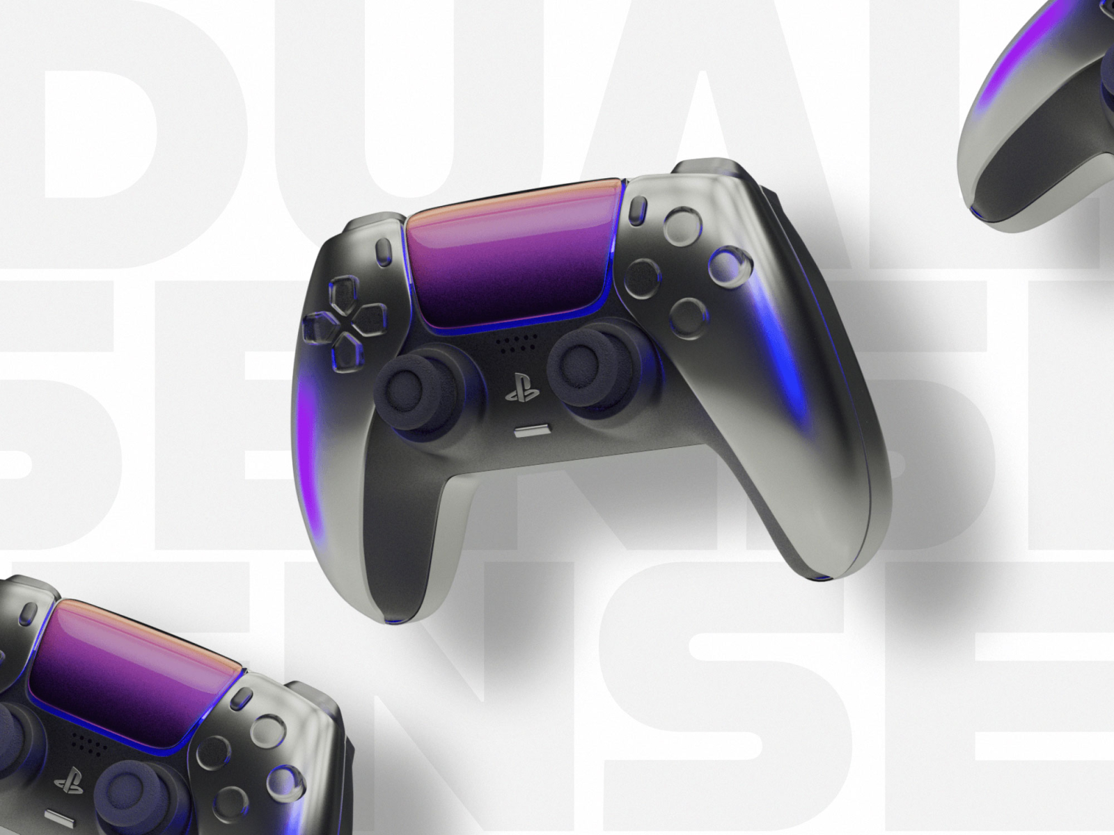 PS DualSense Controller - Makeover ?️ product design concept dualsensecontroller dualsense controllers playstation 3d controller ps