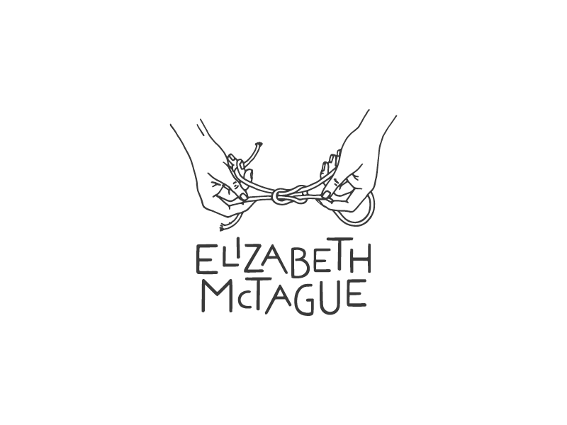 Macrame Logo : Elizabeth McTague by Bridge + Bloom on Dribbble